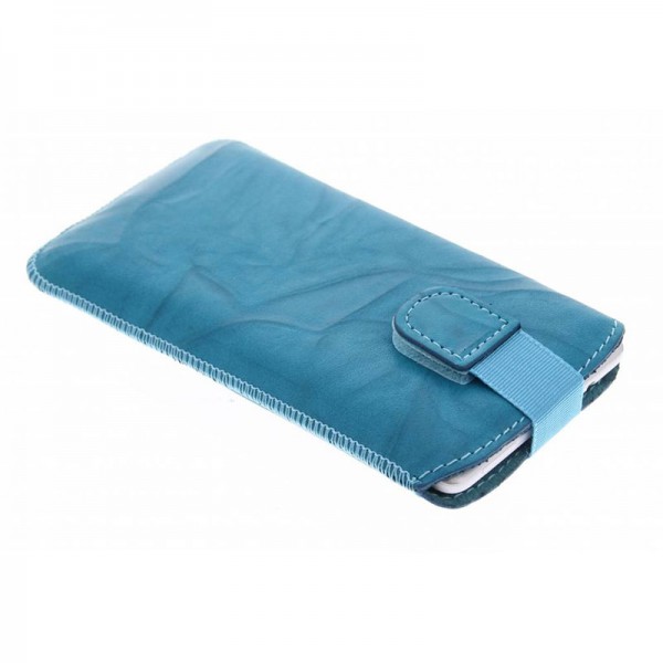 Mobiparts Pouch Smoke Turquoise iPhone 6