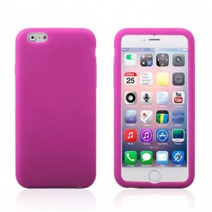 Silicone Case Pink iPhone 6