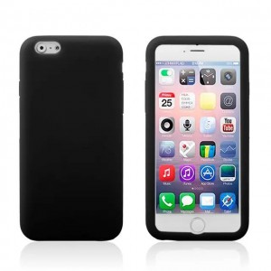 Silicone Case Black iPhone 6
