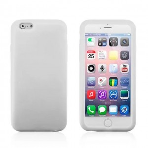 Silicone Case White iPhone 6