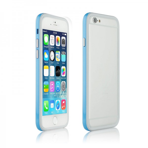 Bumper Dual Color Grey/Blue iPhone 6