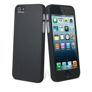 Muvit miniGel Zwart iPhone 5 en 5S