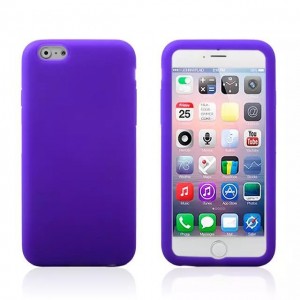 Silicone Case Purple iPhone 6