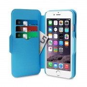 Puro Bi-Color Wallet Blue iPhone 6 Plus