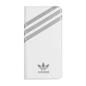 adidas Originals Booklet Case White/Silver iPhone 6 Plus