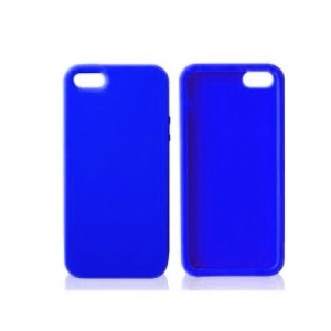 Siliconen Hoes Lichtblauw iPhone 5 en 5S
