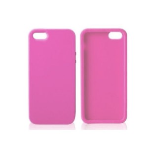 Siliconen Hoes Roze iPhone 5 en 5S