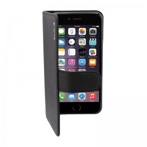 Colorfone Leather Wallet Black iPhone 6