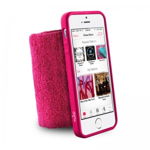 Puro Running Wristband Pink iPhone 5/5s