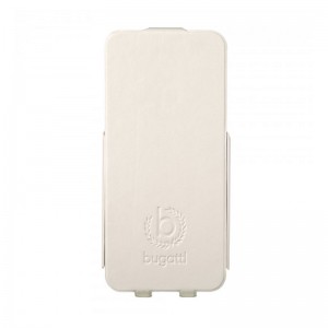 B-Stock* Bugatti UltraThin FlipCase White iPhone 5 en 5S