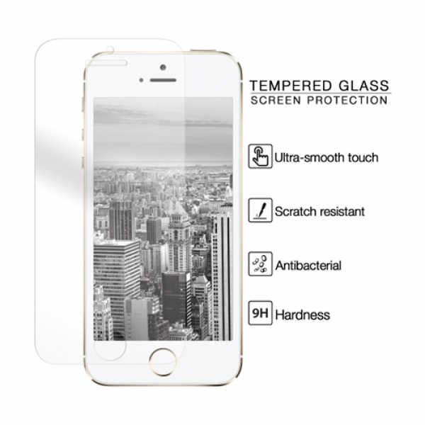 Mobiparts Tempered Glass Screen Protector iPhone 5/5S/5C