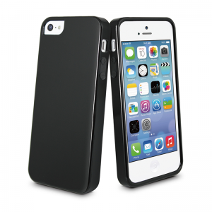 Muvit Minigel Glazy Black iPhone 5/5s