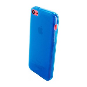 Mobiparts Essential TPU Case Blue iPhone 5C