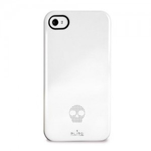Puro Skull Fluo White iPhone 4/4S