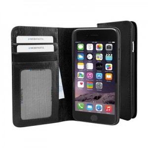 Mobiparts Excellent Wallet Jade Black iPhone 6