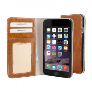 Mobiparts Excellent Wallet Oaked Cognac iPhone 6 Plus
