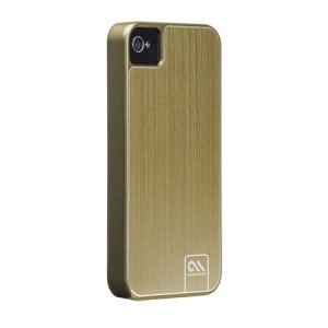 Case-Mate Barely There Aluminum Gold iPhone 4 en 4S