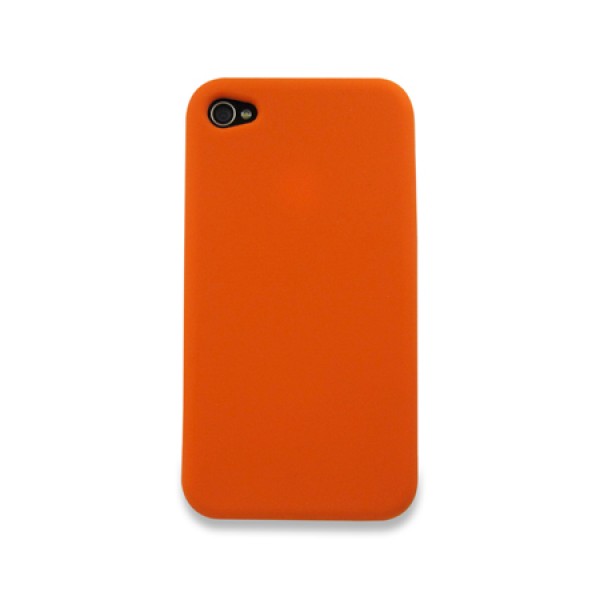Siliconen Hoes oranje iPhone 4 en 4S