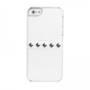 Celly GLAMme Cover Studs White iPhone 5 en 5S