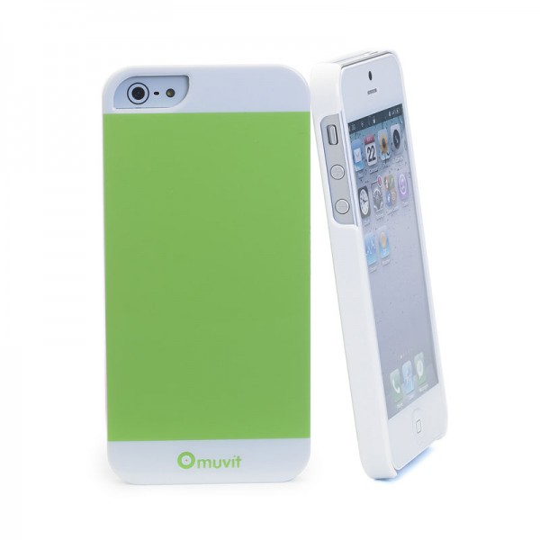Muvit Colorful Case Green iPhone 5 en 5S