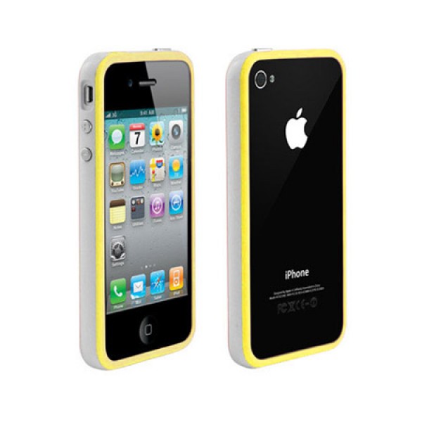 Bumper Duo Geel iPhone 4 en 4S