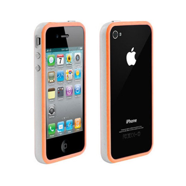 Bumper Duo Oranje iPhone 4 en 4S