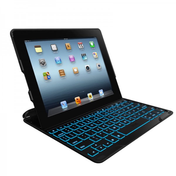 ZAGG ZAGGkeys PROfolio+ Bluetooth Keyboard Case Black iPad 2/3/4