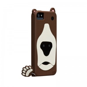 Case-Mate Creatures Grizzly Brown iPhone 5 en 5S