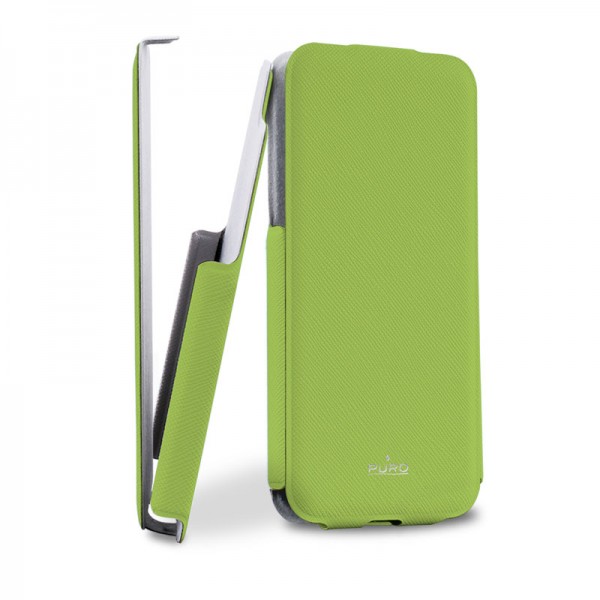 Puro Flipper Case Green iPhone 5C