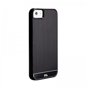 Case-Mate Brushed Aluminium Black iPhone 5 en 5S