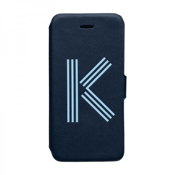 Kenzo Leather Folio Case Blue iPhone 5C