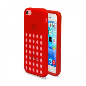 Colorfone Coolskin Circle Red iPhone 5C