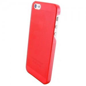Mobiparts Slim Case Frosted Red iPhone 5 en 5S