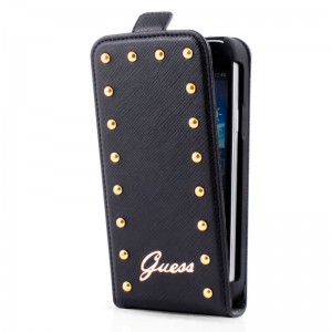 Guess Studded Flip Case Black iPhone 5C