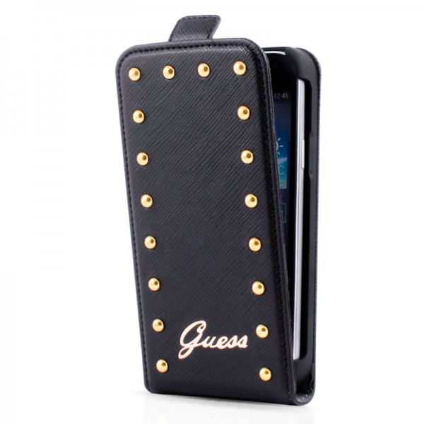 Guess Studded Flip Case Black iPhone 5C