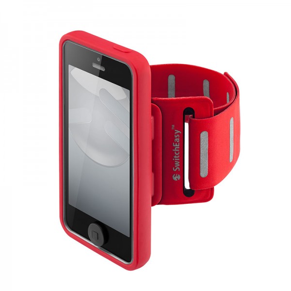 SwitchEasy Move Sportsarmband Red iPhone 5/5S