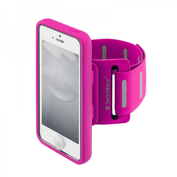 SwitchEasy Move Sportsarmband Pink iPhone 5/5S