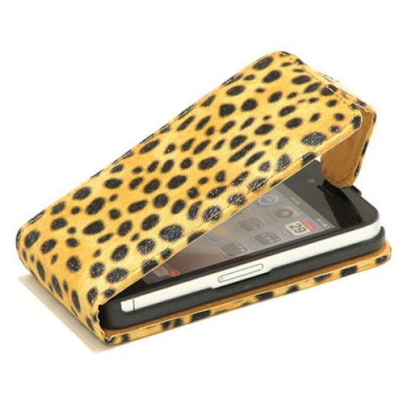 Colorfone Leopard Flippercase iPhone 4 en 4S
