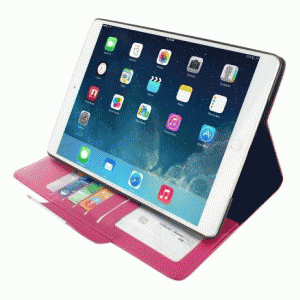 Mobiparts Business Folio Case Pink iPad Air