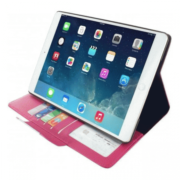 Mobiparts Business Folio Case Pink iPad Air