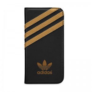 adidas Originals Booklet Case Black/Gold iPhone 5 en 5S
