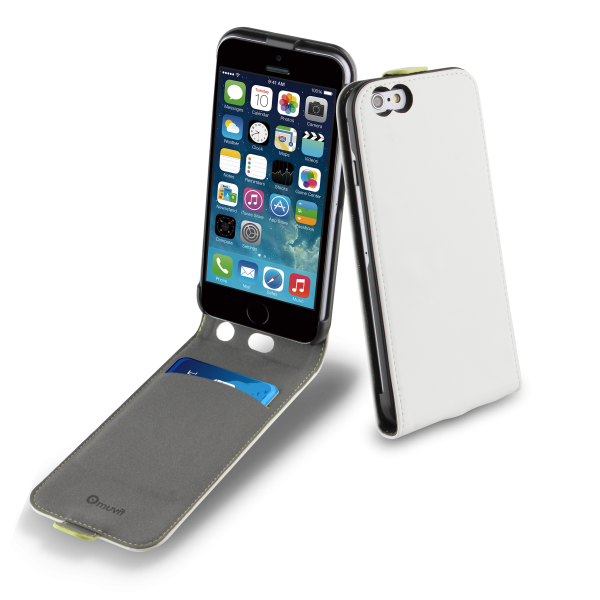 Muvit Slim Flip White iPhone 6 Plus